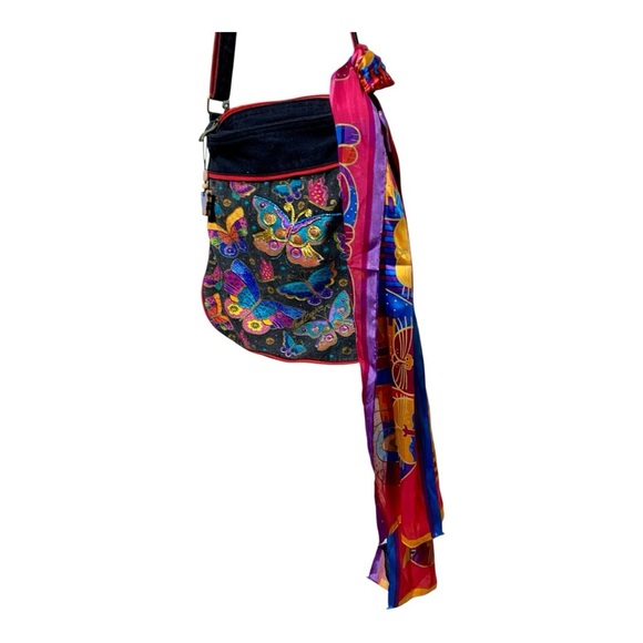 Vintage Laurel Burch Bag & Scarf Bundle - Picture 3 of 9